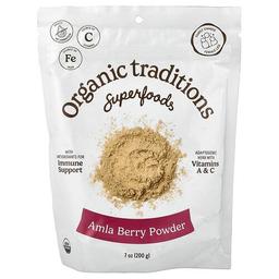 Organic Traditions, 암라 베리 분말, 200g(7oz)