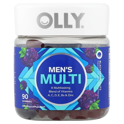 올리 OLLY, 남성용 멀티 구미젤리, 블랙베리 블리츠, 구미젤리 90개 상세 이미지