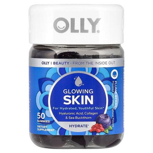 올리 OLLY, 빛나는 피부 구미젤리, 탱탱한 베리, 구미젤리 50개 상품 이미지