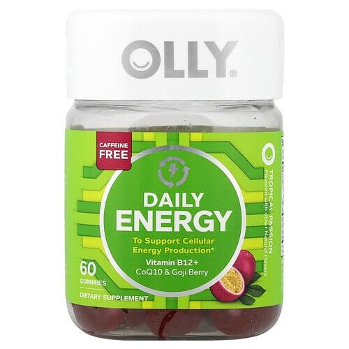 올리 OLLY, 데일리 에너지, 카페인 무함유, 트로피칼 패션, 구미젤리 60개 상품 이미지