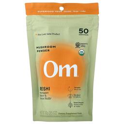 옴 머시룸즈 Om Mushrooms, 버섯 분말, 영지버섯, 100g(3.5oz)