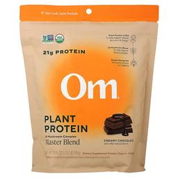 옴 머시룸즈 Om Mushrooms, Master Blend, 식물성 단백질, 크리미 초콜릿 맛, 546g(1.2lb)