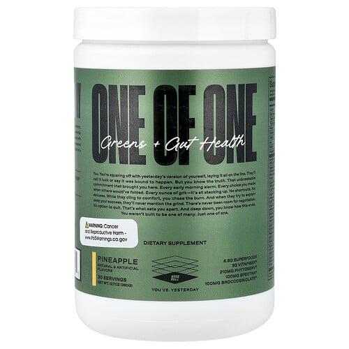 원오브원 ONE OF ONE, 녹색 채소 + 장 건강, 파인애플, 360g(12.7oz) 상품 이미지