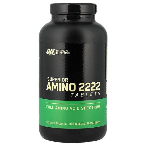옵티멀 뉴트리션 Optimum Nutrition, 슈피리어 아미노 2222 태블릿, 320정 상품 이미지