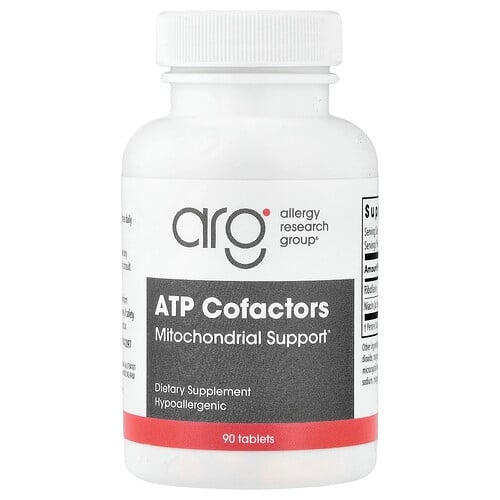 알러지 리서치 그룹 Allergy Research Group, ATP Cofactor, 미토콘드리아 건강 증진, 90정 상세 이미지