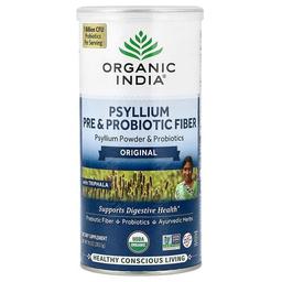 올가닉 인디아 Organic India, 차전자피 프리바이오틱 및 프로바이오틱 섬유소, 283.5g(10oz)