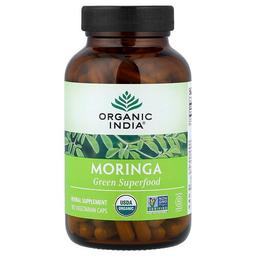 올가닉 인디아 Organic India, 모링가, 베지 캡슐 180정(캡슐 1정당 350mg)