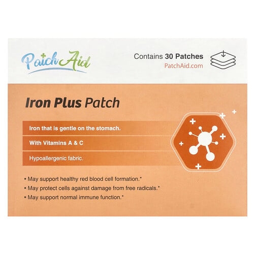 패치에이드 PatchAid, 철분 플러스 패치, 30매 상세 이미지