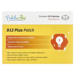 패치에이드 PatchAid, B12 플러스 패치, 30매