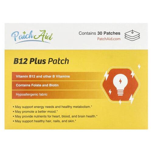 패치에이드 PatchAid, B12 플러스 패치, 30매 상품 이미지