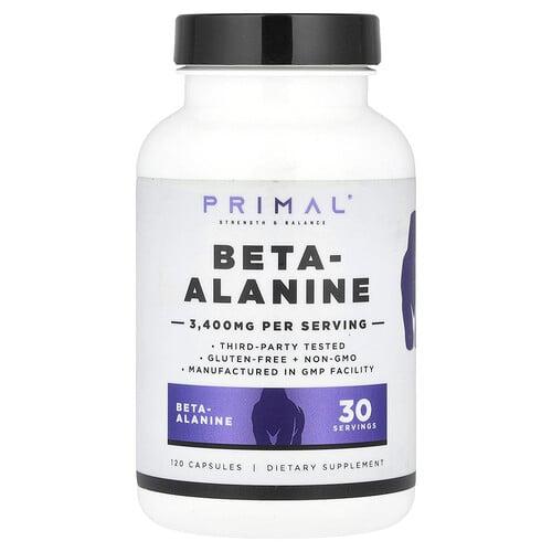 프리프리마 PrePrimal, 베타알라닌, 캡슐 120정(캡슐 1정당 850mg) 상품 이미지