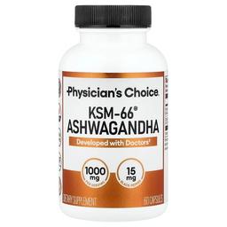 Physician's Choice, KSM-66® 아슈와간다, 캡슐 60정