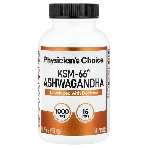 Physician's Choice, KSM-66® 아슈와간다, 캡슐 60정 상세 이미지