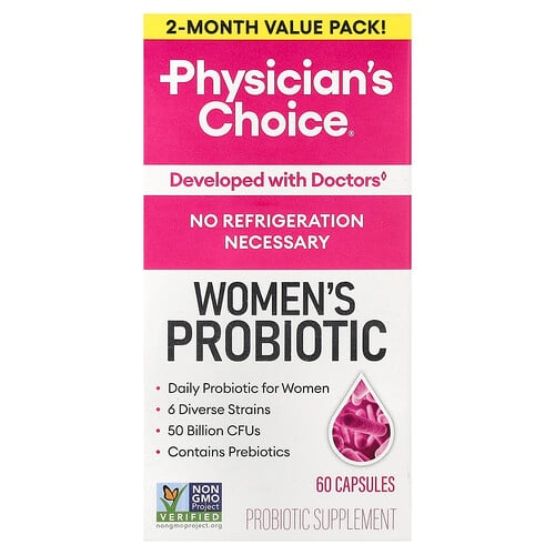 Physician's Choice, 여성용 프로바이오틱, 캡슐 60정 상세 이미지