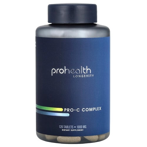 ProHealth Longevity, Pro-C 복합체, 1,000mg, 120정 상세 이미지