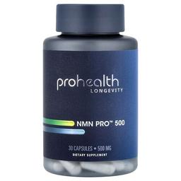 ProHealth Longevity, NMN Pro™ 500, 500mg, 캡슐 30정