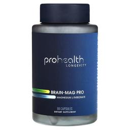 ProHealth Longevity, 브레인-매그 프로, 마그네슘 L-트레온산, 캡슐 90정(캡슐 1정당 48mg)