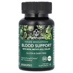 플랜드퓨전 PlantFusion, 비건 천연 식품, 혈액 지원, 베지 캡슐 60정