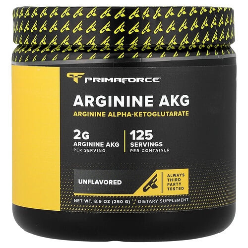 프리마 포스 Primaforce, 아르기닌 AKG, 무맛, 250g(8.9oz) 상세 이미지