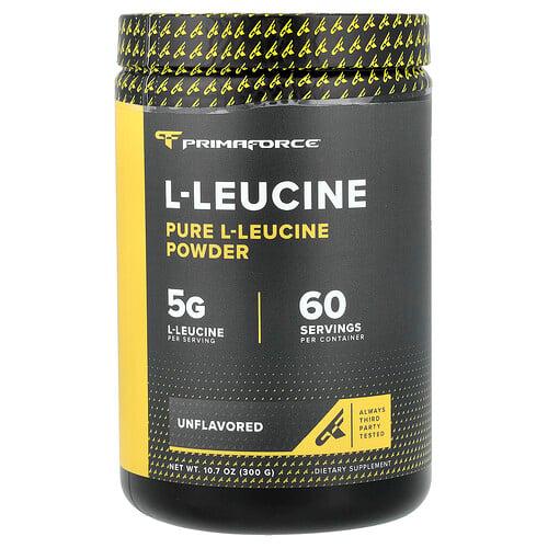 프리마 포스 Primaforce, L-류신, 무맛, 300g(10.7oz) 상품 이미지
