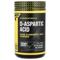프리마 포스 Primaforce, D-아스파르트산 분말, 무맛, 300g(10.7oz)