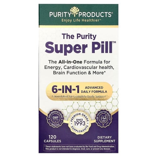 퓨어리티 프로덕트 Purity Products, Purity Super Pill™, 소프트젤 120정 상세 이미지