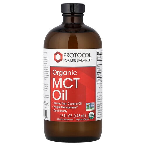 프로토콜 포 라이프 발란스 Protocol for Life Balance, 유기농 MCT 오일, 473ml(16fl oz) 상세 이미지