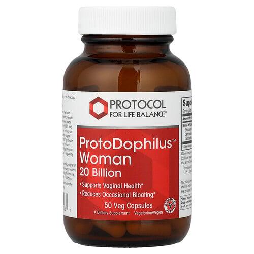 프로토콜 포 라이프 발란스 Protocol for Life Balance, ProtoDophilus™ 우먼, 베지 캡슐 50정 상품 이미지