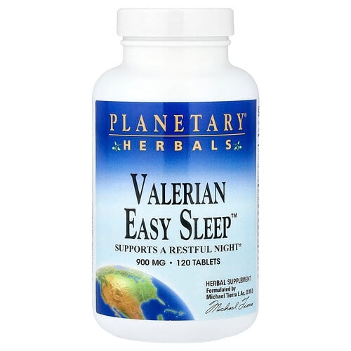 플랜터리 허벌 Planetary Herbals, 발레리안 Easy Sleep™, 120정 상세 이미지