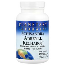 플랜터리 허벌 Planetary Herbals, 오미자 Adrenal Recharge™, 120정