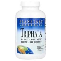 플랜터리 허벌 Planetary Herbals, 트리팔라, 캡슐 180정(캡슐 1정당 500mg)