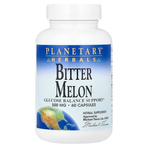 플랜터리 허벌 Planetary Herbals, 비터 멜론, 캡슐 60정 상세 이미지