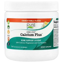 퓨어 에센스 Pure Essence, lonic-Fizz™, Calcium Plus™, 오렌지-바닐라, 210g(7.41oz)