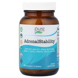 퓨어 에센스 Pure Essence, AdrenalStability™, 베지 캡슐 60정