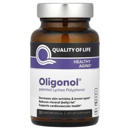 퀄리티 오브 라이프 Quality of Life, Oligonol, 100mg, 베지 캡슐 30정