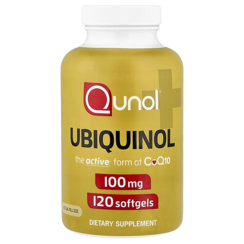 퀴놀 Qunol, Ubiqunol, 100mg, 소프트젤 120정 상세 이미지