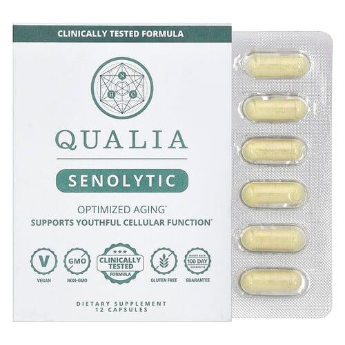 퀄리아 Qualia, 세놀리틱, 캡슐 12정 상품 이미지