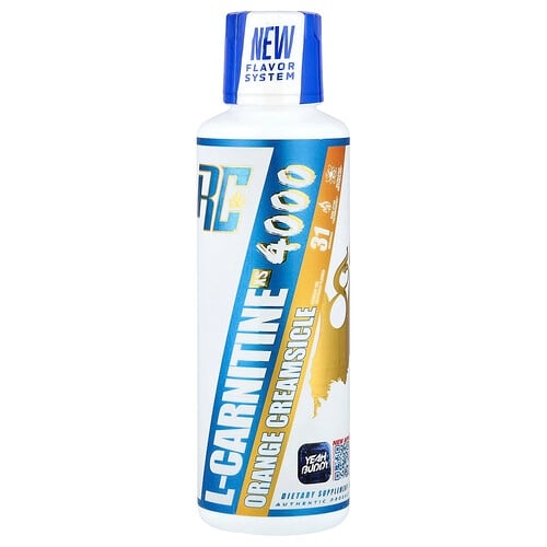 로니 콜먼 Ronnie Coleman, L-CarnitineXS™ 4000, 오렌지 크림시클, 465ml(15.72fl oz) 상세 이미지