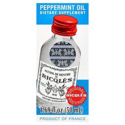 리클레 Ricqlès, 페퍼민트 오일, 50ml(1.69fl oz)