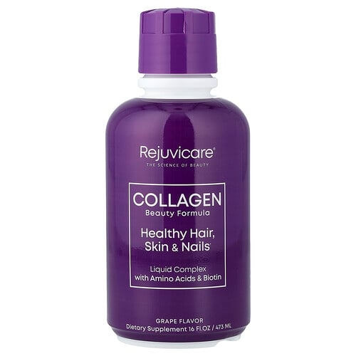 Rejuvicare, 콜라겐 뷰티 포뮬라, 액상 콜라겐 복합체, 포도 맛, 473ml(16fl oz) 상세 이미지