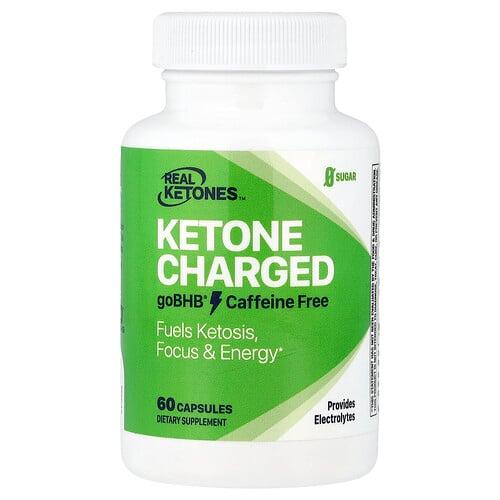 리얼 케톤스 Real Ketones, 케톤 충전, goBHB®, 카페인 무함유, 캡슐 60정 상품 이미지