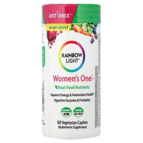 레인보우 라이트 Rainbow Light, Women's One™ 데일리 종합비타민, 고효능, 베지 정제 60정 상품 이미지