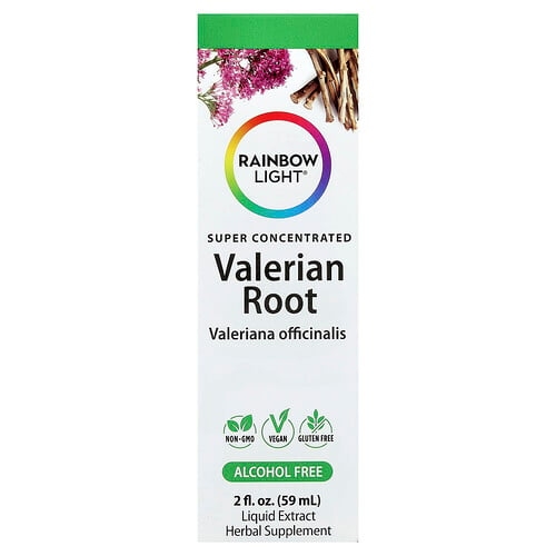 레인보우 라이트 Rainbow Light, 발레리안 뿌리, 알코올 무함유,, 59ml(2fl oz) 상세 이미지