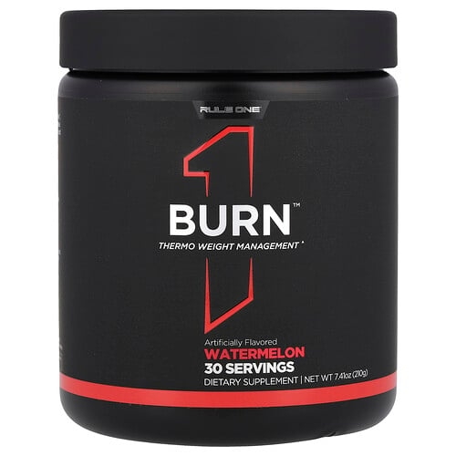 룰 원 프로틴 Rule One Proteins, Burn™, 써모 체중 관리, 수박 맛, 210g(7.41oz) 상세 이미지