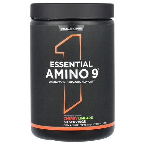 룰 원 프로틴 Rule One Proteins, 필수 아미노 9, 체리 라임에이드, 345g(12.17oz) 상품 이미지