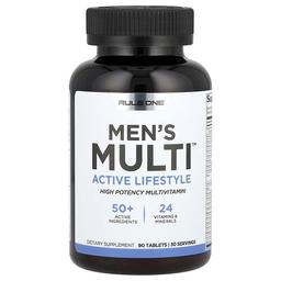 룰 원 프로틴 Rule One Proteins, Men's Multi™, 액티브 라이프스타일, 90정