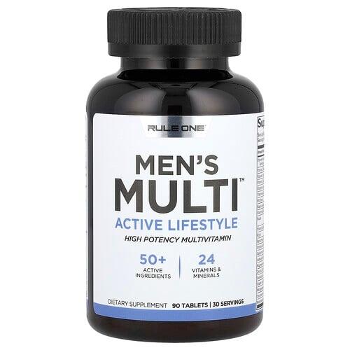 룰 원 프로틴 Rule One Proteins, Men's Multi™, 액티브 라이프스타일, 90정 상품 이미지