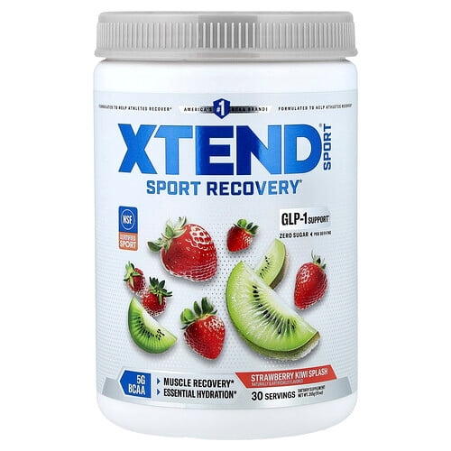 엑스텐드 XTEND, Sport® 리커버리, 딸기 키위 스플래시, 285g(10oz) 상세 이미지