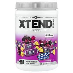 엑스텐드 XTEND, Elite Recovery, 졸리 랜처 포도 맛, 420g(14.8oz)