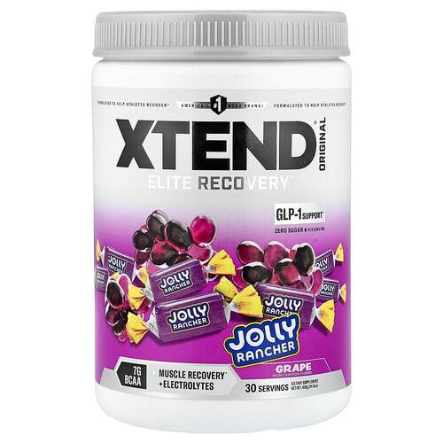 엑스텐드 XTEND, Elite Recovery, 졸리 랜처 포도 맛, 420g(14.8oz) 상품 이미지
